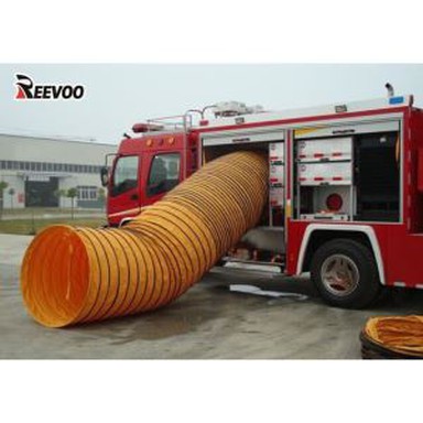 Fabrik kalis air terpal bersalut PVC untuk paip udara