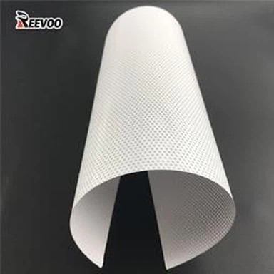 tetingkap penglihatan sehala gulung grafik percetakan digital luar filem Pelekat Vinyl