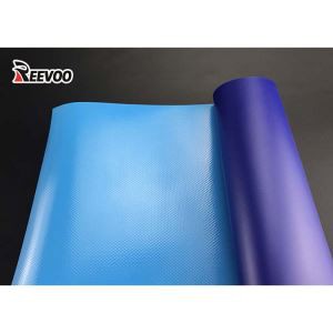 Pelapik Kolam Renang Tarpaulin Bersalut PVC Dengan Pam Peralatan