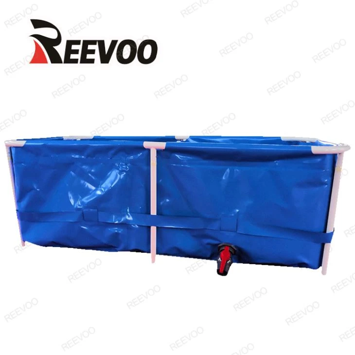 Ikan plastik biru dalaman tangki