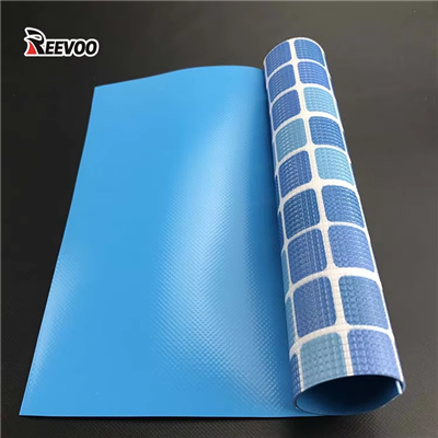 Tarpaulin Bersalut PVC 1850g Untuk Pelapik Kolam Renang